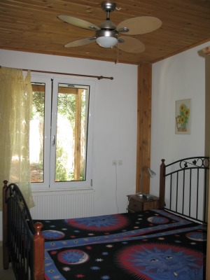 Een van de slaapkamers van Kretahuis