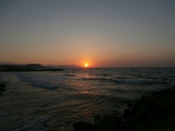 Zonsondergang in Kokkini Chani